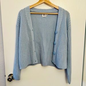Princess Polly Blue Cardigan